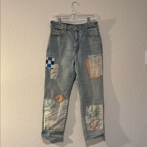 Pilcro Patchwork Jeans